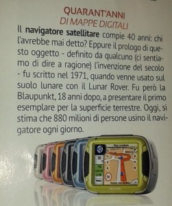 40 anni navigazione GPS